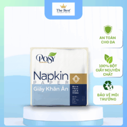 Khăn giấy ăn Posy 100 tờ, khổ 330