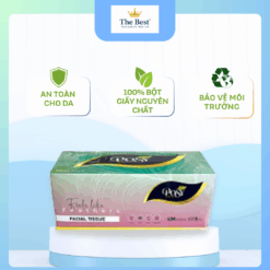 Hộp giấy rút lụa để bàn 120 tờ PoSy