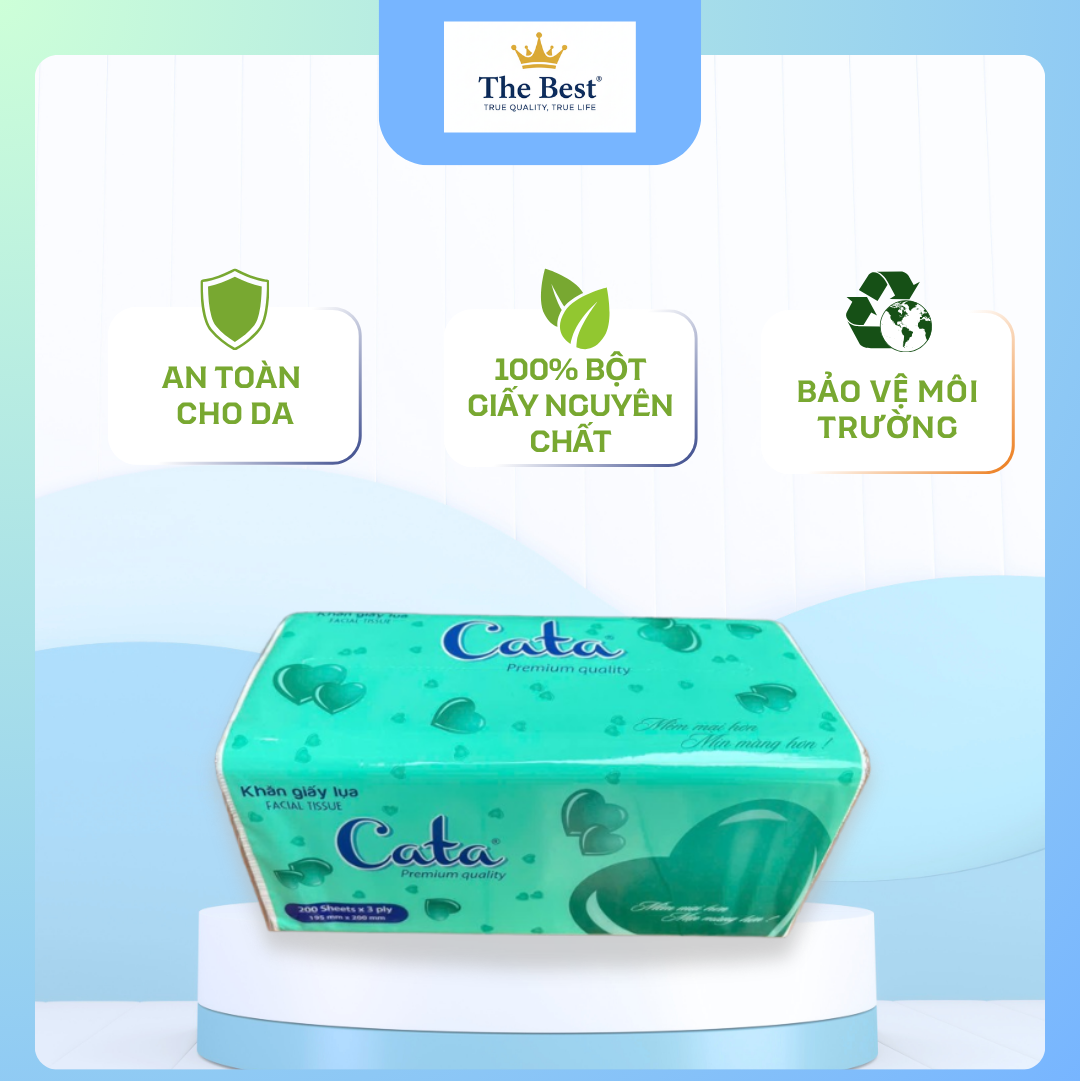 Giấy rút Cata 300 tờ/gói