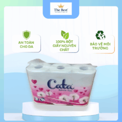Vệ sinh 6 cuộn cao cấp Cata